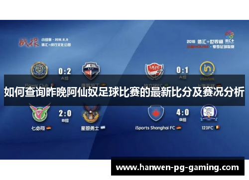 如何查询昨晚阿仙奴足球比赛的最新比分及赛况分析